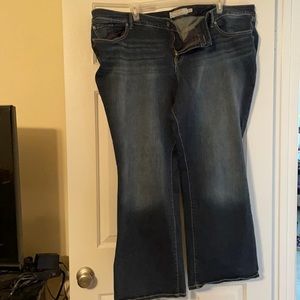 Torrid wide leg jeans. Sz 28R. Gently used